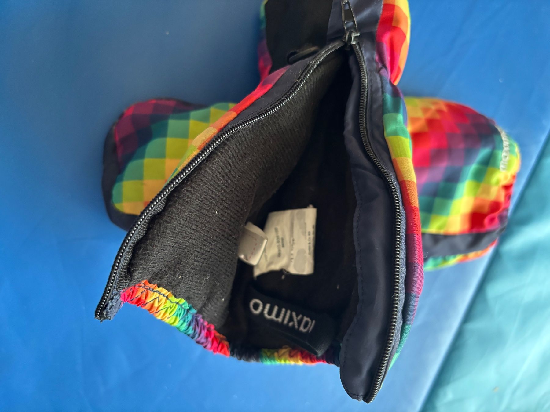 Altro abbigliamento per bambino: Winter Fausthandschuhe Maximo Regenbogen Gr. 2, 3-4 Jahre – Usato da Herzogenbuchsee venduto da MoLa85 1