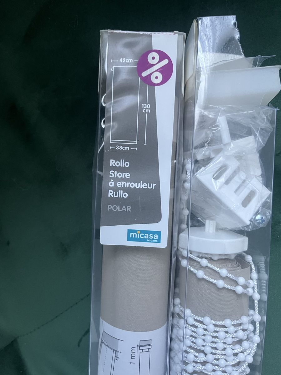 Micasa Tende: Rollos Grau (2 Stücke) – Nuovo e nell'imballaggio originale da Luzern venduto da noe_jc8r 1