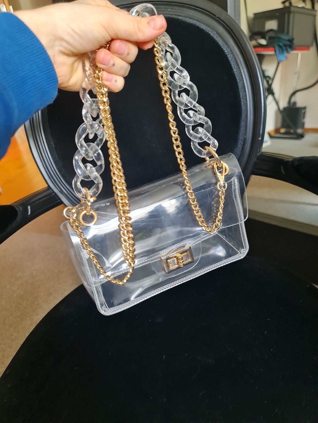 Borse da donna: Transparent Chain Bag - Summer Ready and Super Chic! – Usato da Zürich venduto da joa_26k8 4