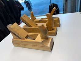 Hobel Antik 3 Stück