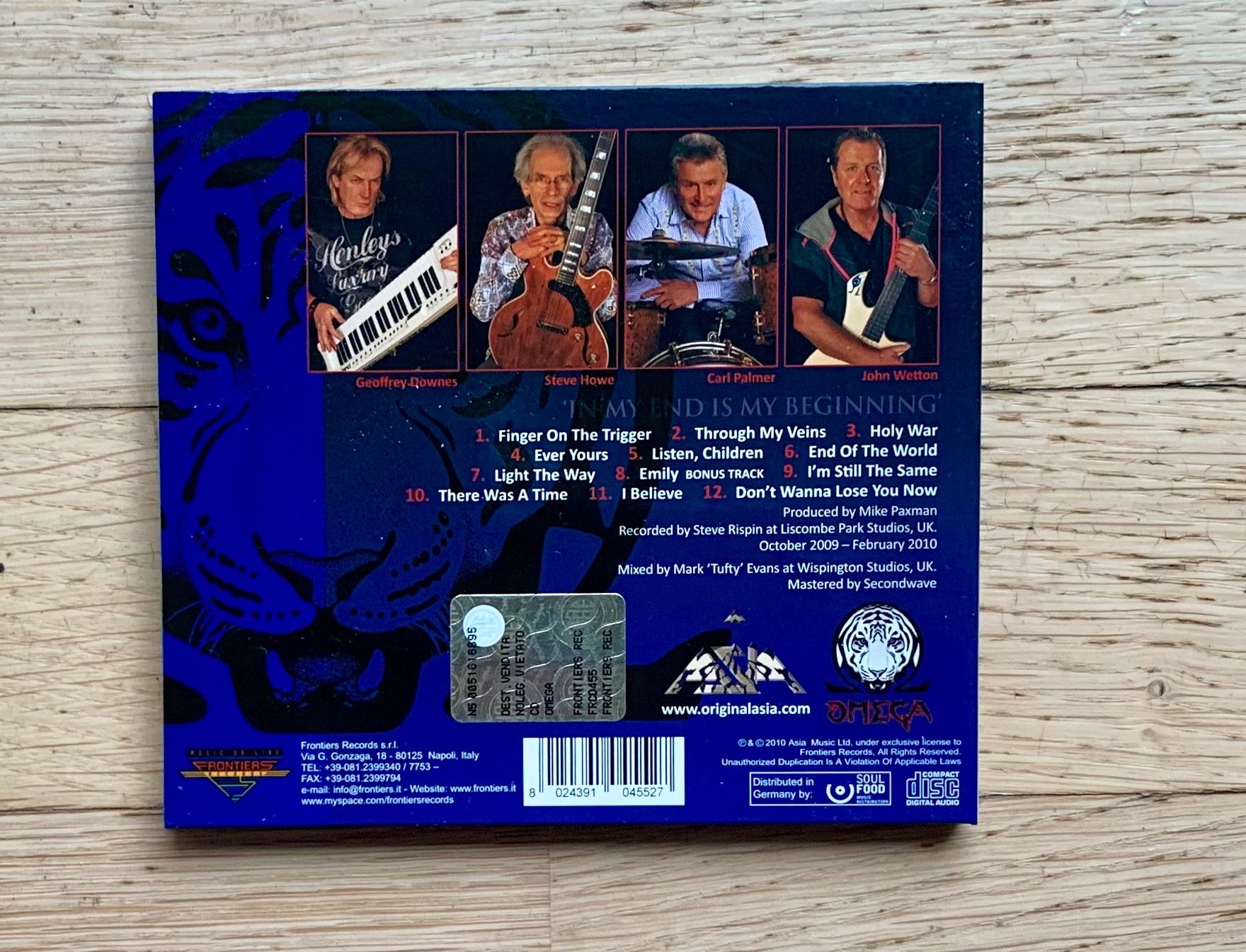 CD: ASIA Omega – Usato da Zürich venduto da Fieber 2