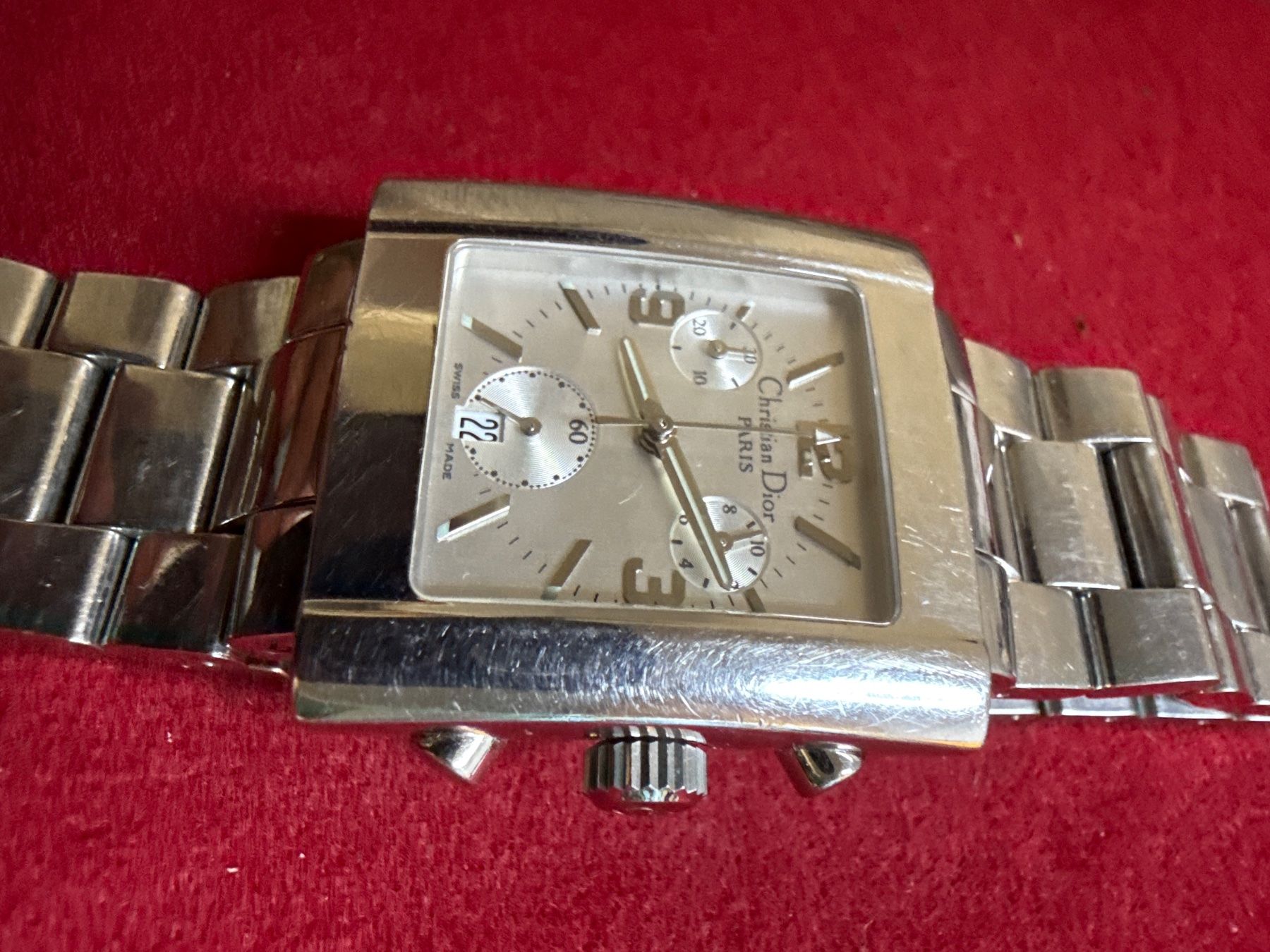 Dior Orologi: Christian Dior Chronograph Quarz 31 mm – Usato da Pfeffingen venduto da Allhandelklgwatches 1