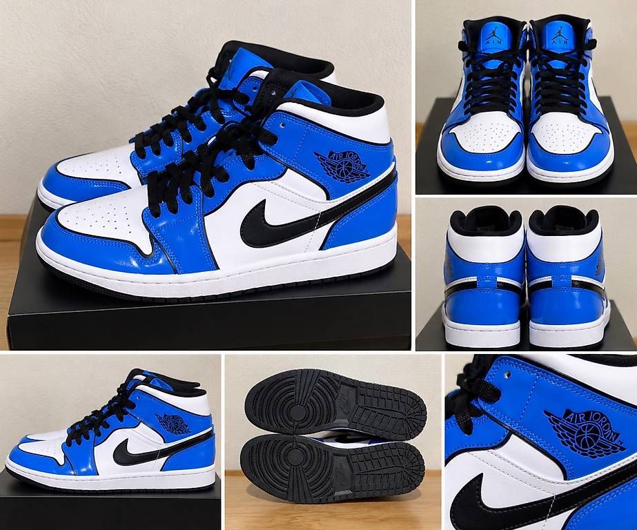 Herrenschuhe: Air Jordans 1 mid – Neu und originalverpackt aus Hornussen von Valdrinkrs