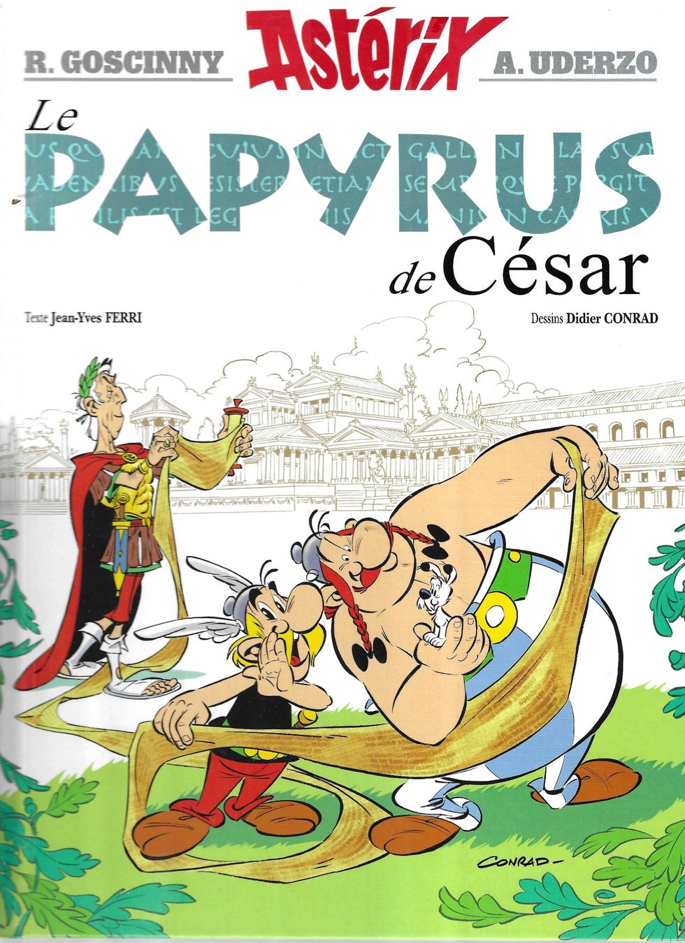 BD: Astérix - Le papyrus de César -  E.O. 2015 Superbe état – D'occasion à Savagnier par Ne2065