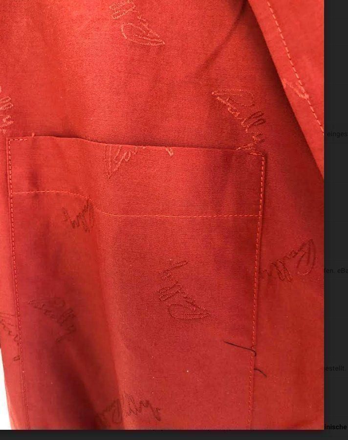 Tute: Bally Overal PAPAVERO Baumwollseiden 38 – Nuovo e nell'imballaggio originale da Volketswil venduto da praxis12 2