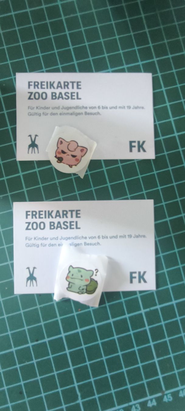 Biglietti: 2 Freikarten Zoo Basel Kinder Jugendliche  – Nuovo (secondo la descrizione) da Küttigen venduto da J-Cards