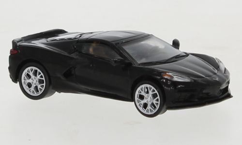 Chevrolet Modellini d'auto: 1:87 Chevrolet Corvette C8, schwarz, 2020 – Nuovo e nell'imballaggio originale da Affoltern am Albis venduto da Modellshop-8910