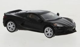 1:87 Chevrolet Corvette C8, schwarz, 2020
