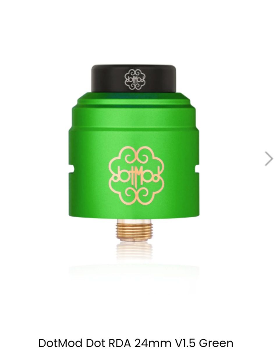 Autres tabacs: Dotmod dot Rda 24mm V1.5 (Green) – Neuf avec emballage d'origine à Kloten par Epoxygalaxy.ch 3