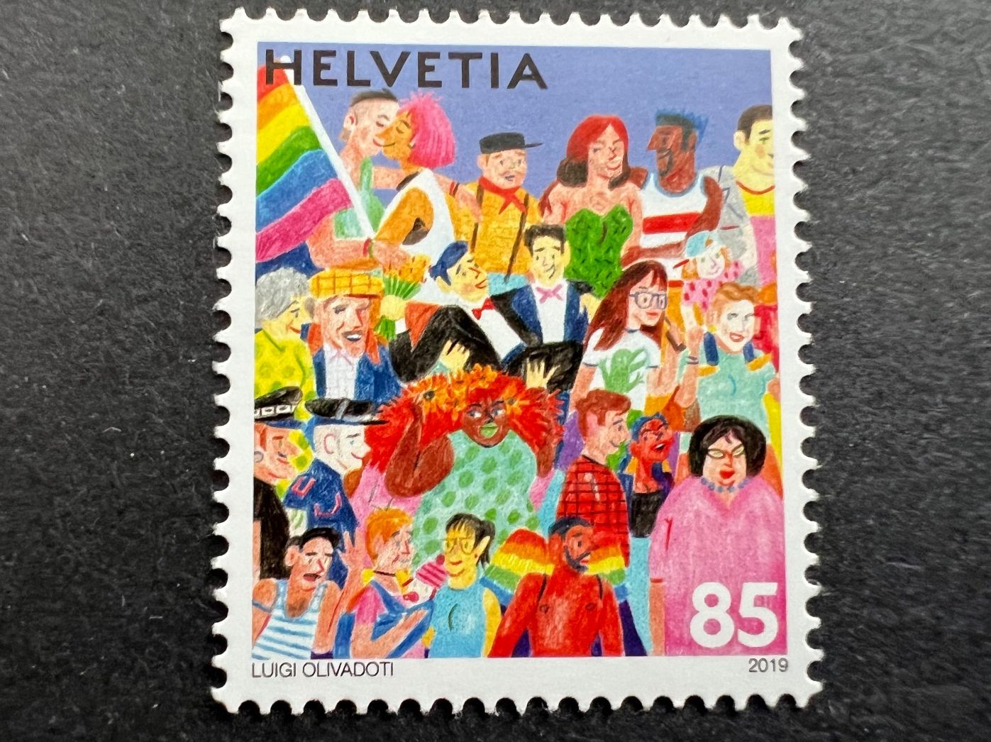 Alle Briefmarken: CH-Marke 2019 postfrisch – Neu (gemäss Beschreibung) aus Hünenberg See von wer_5286