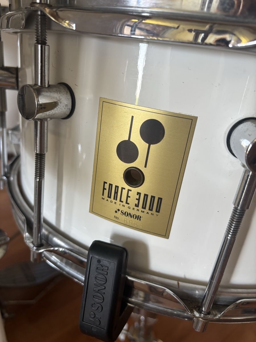 Sonor Strumenti musicali: Sonor Force 3000 Schlagzeug, weiss – Usato da Oetwil am See venduto da abm123 6
