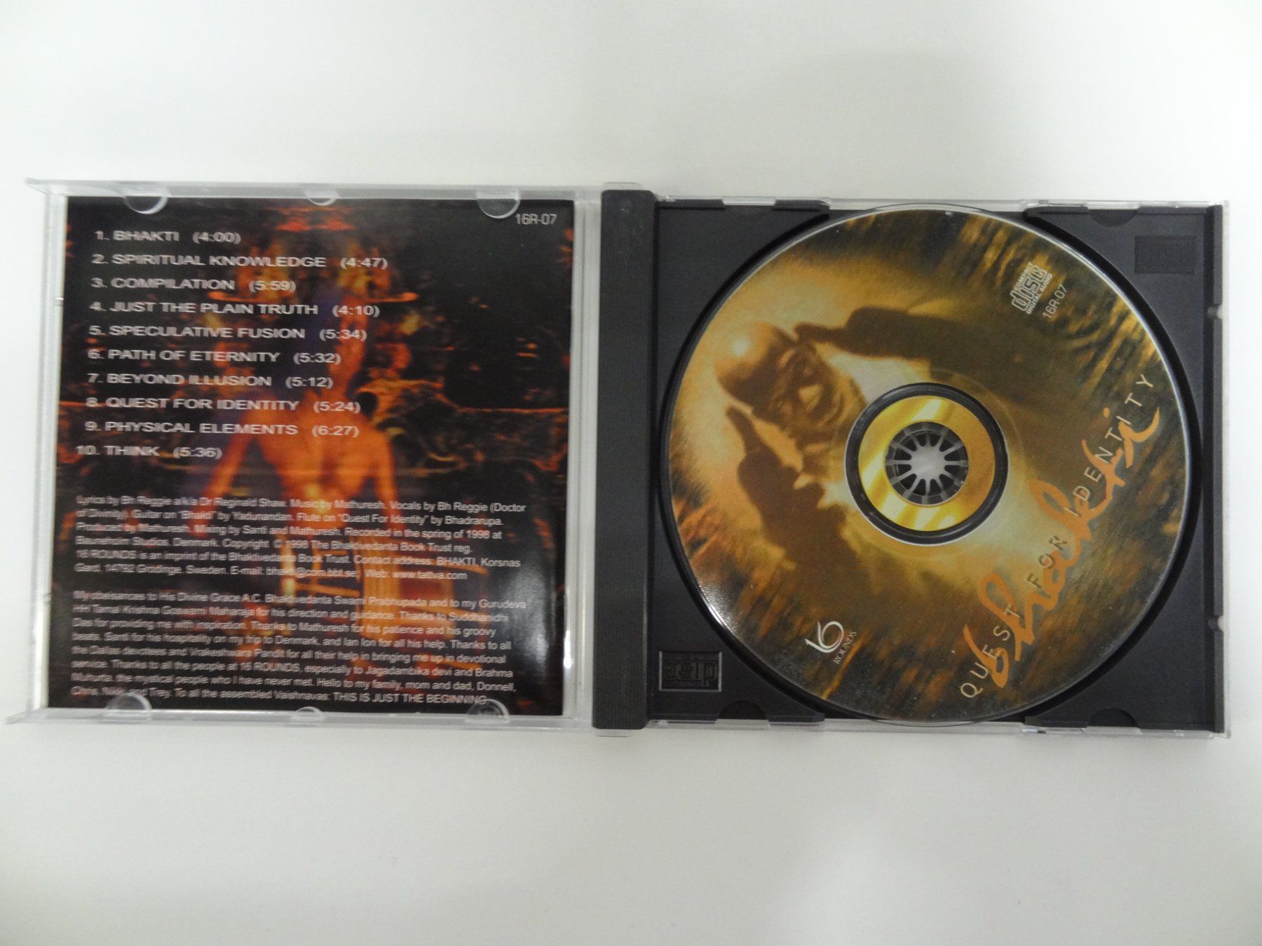 CD: CD Bhakti - Quest For Identity – Usato da luzern venduto da musicandart 2