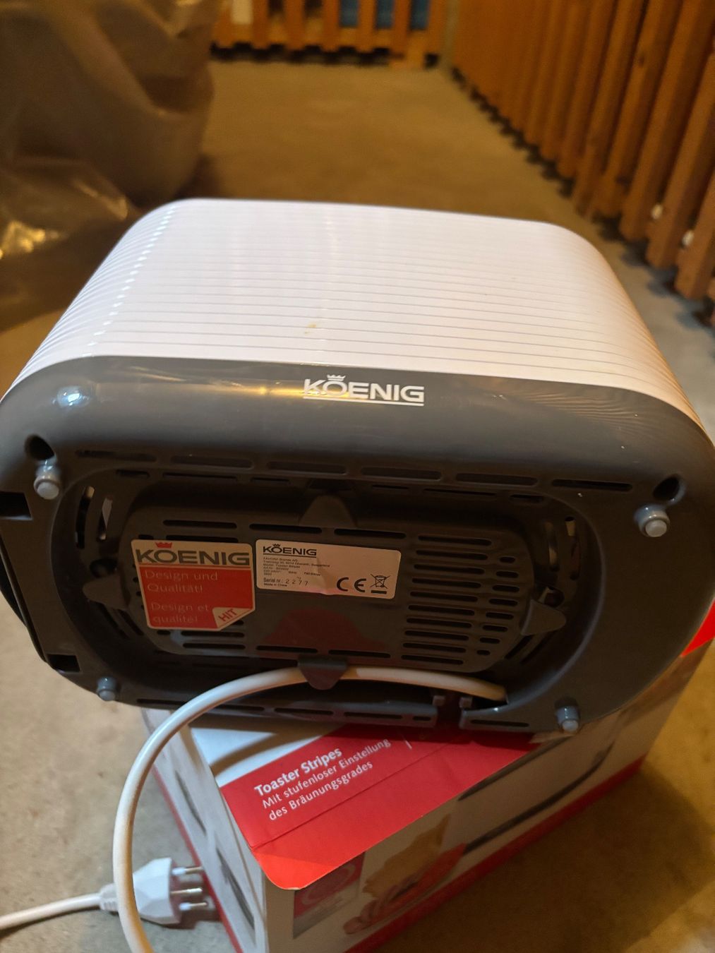 Appareils de cuisine: Toaster Koenig – Neuf (Voir description) à Zürich par manuunited 2