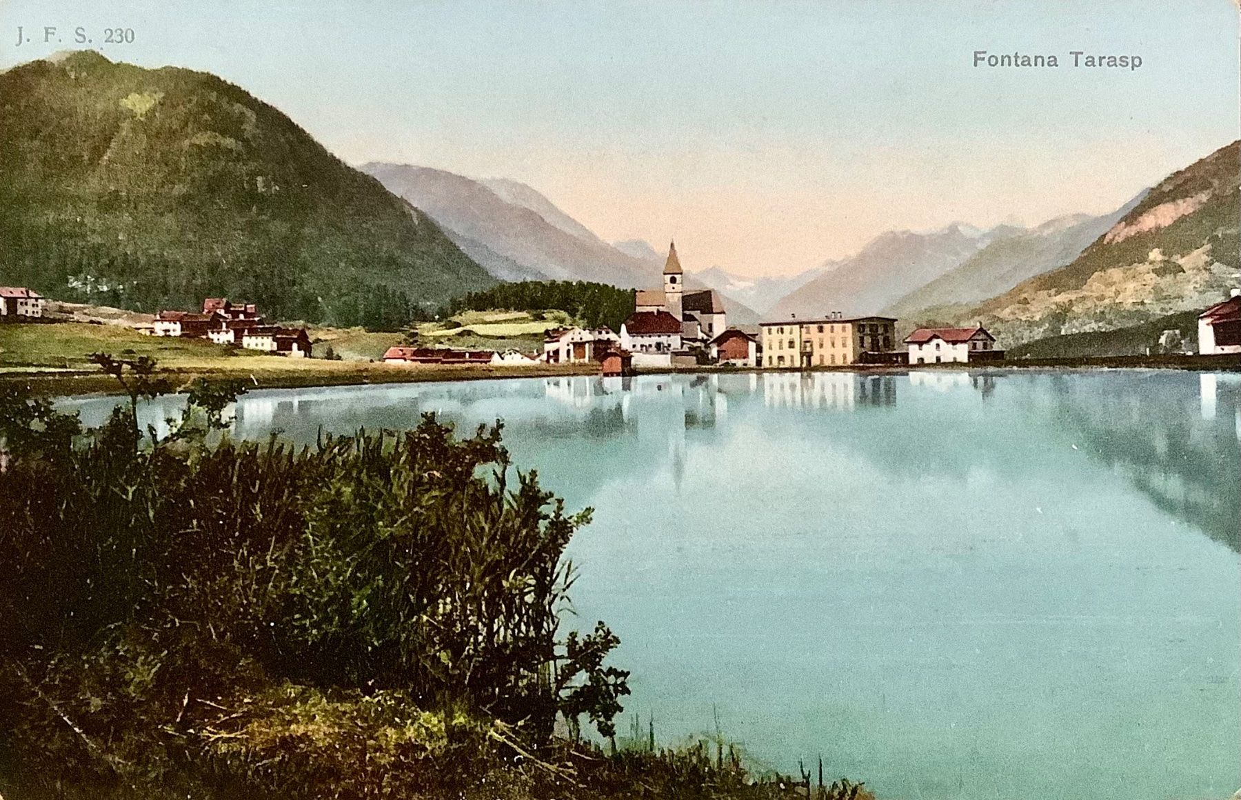 Cartes postales: FONTANA TARASP - Engadin - Bergsee – D'occasion à Root par ENGLAND-TREASURES 1