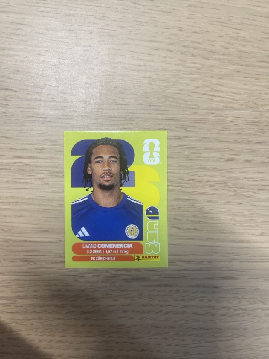 Sticker: Panini FIFA WC CUW 9 – Nuovo (secondo la descrizione) da Lausanne 26 venduto da mar_2ldv