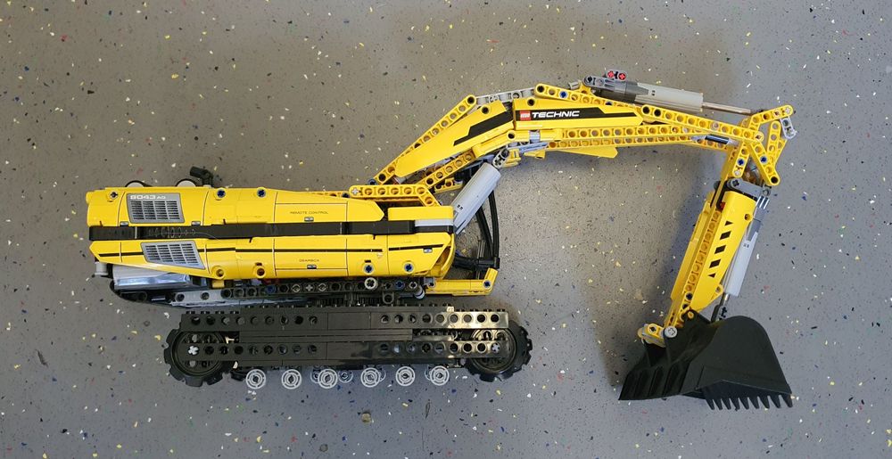 Lego Technic 8043 Raupenbagger Bagger Fernbedienung – IAHPB