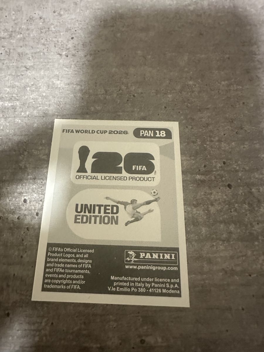 Panini Cartes à collectionner: PAN 18 , FIFA WORLD CUP 2026 PANINI  – Neuf (Voir description) à Frauenfeld par 1PegPeg1 1