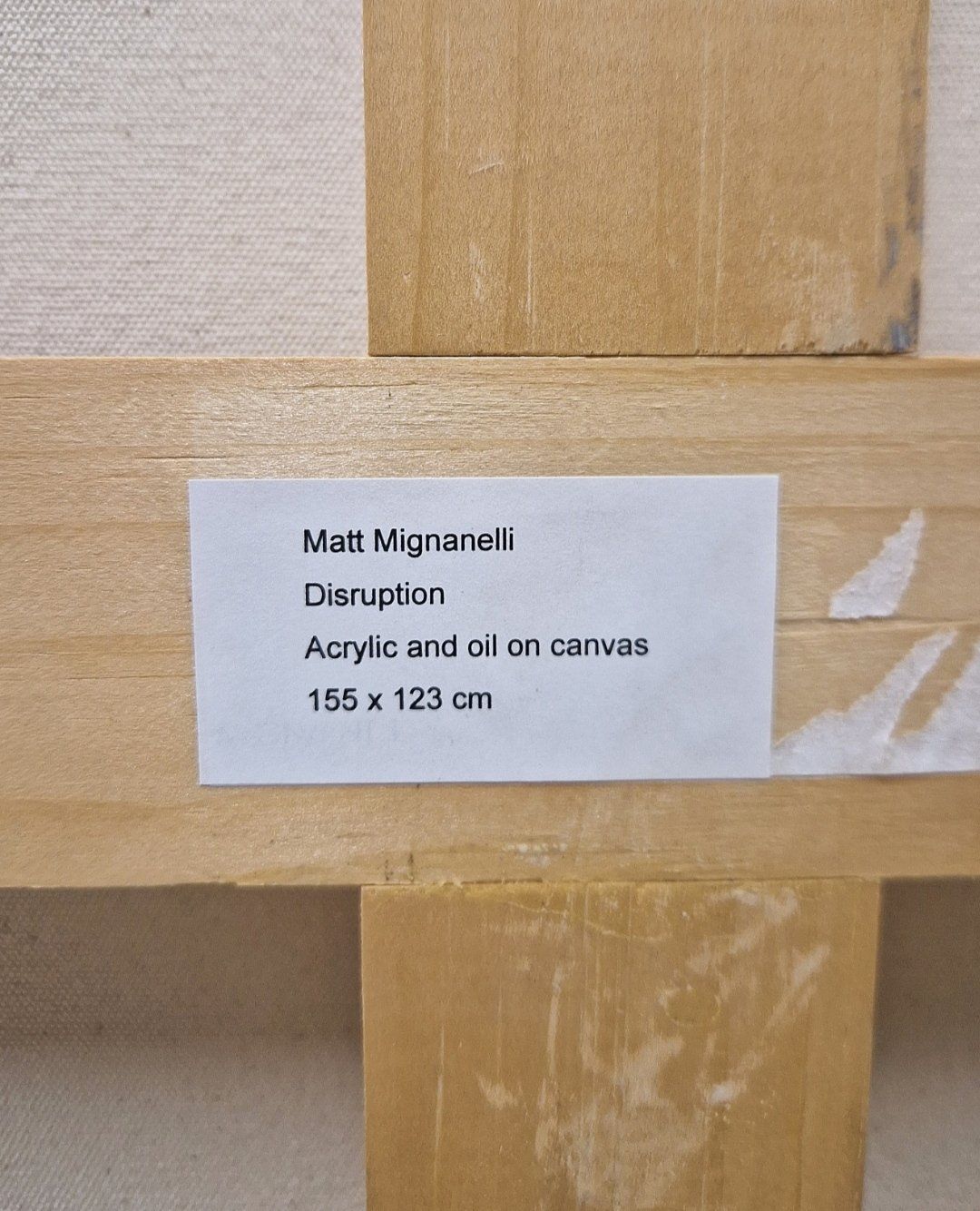 Dipinti: Matt Mignanelli Disruption contemporary art – Nuovo e nell'imballaggio originale da Basel venduto da Kaupo1 1