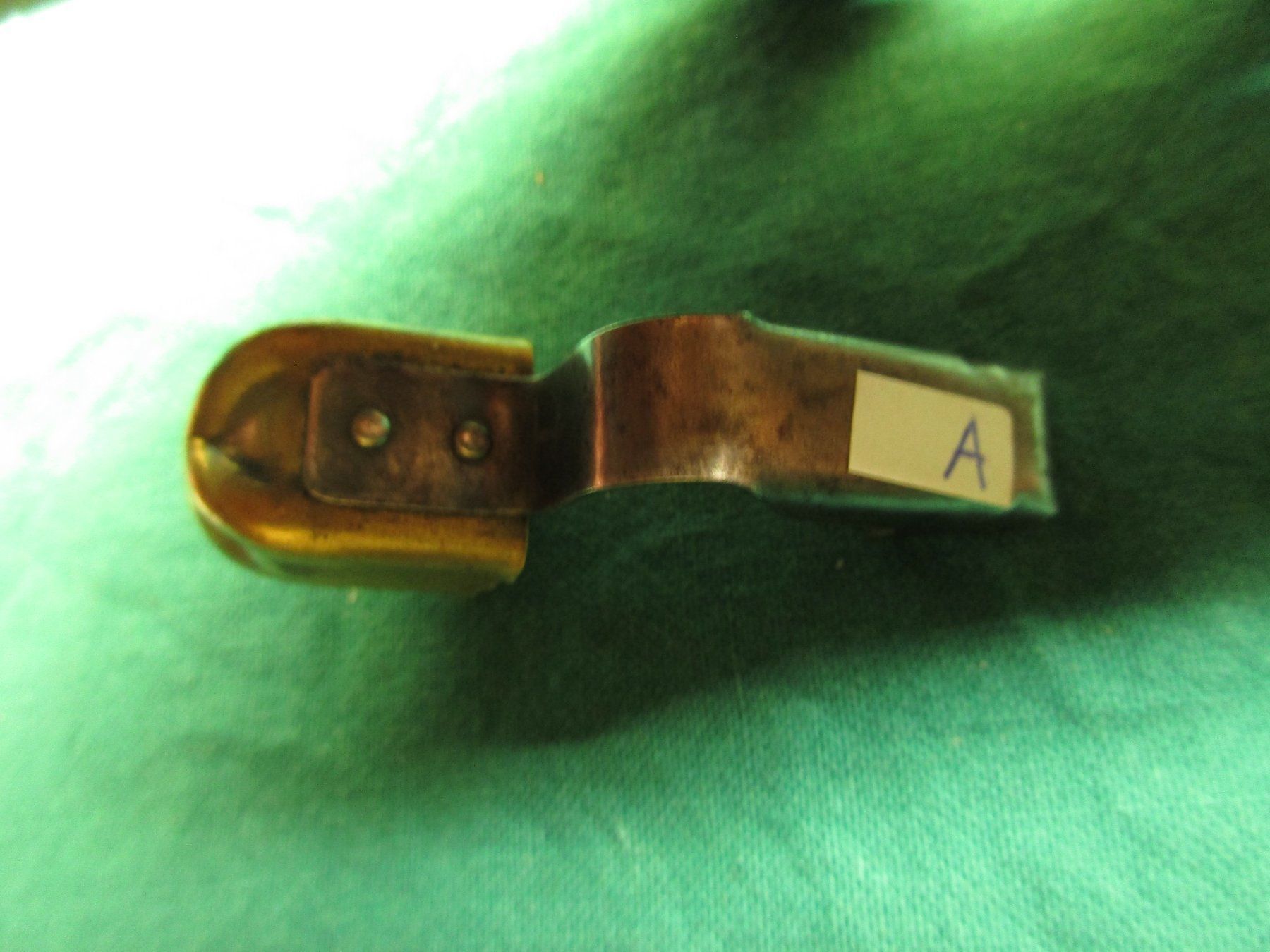 Schweizer Armee Stichwaffen: Laufdeckel Karabiner  1. Version (A) – Gebraucht aus Bowil von vifi01 5