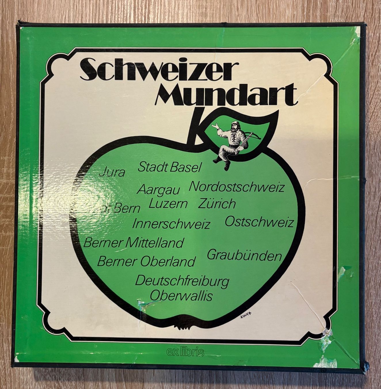Dischi in vinile: LP Sammlung  " Schweizer Mundart“ – Usato da Schangnau venduto da Ciao44
