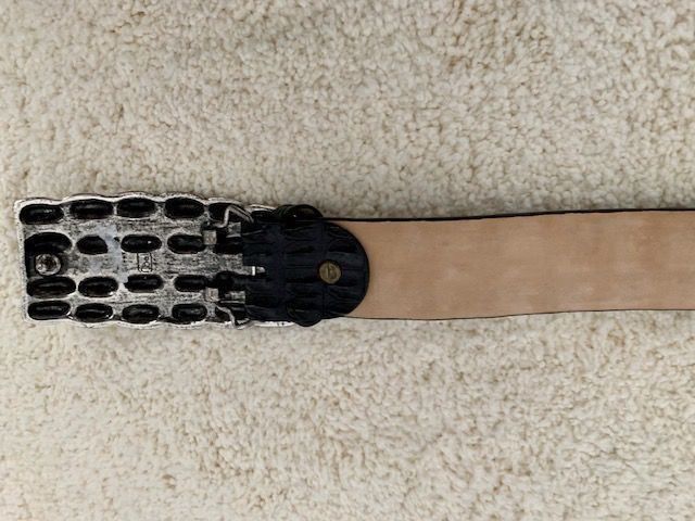 Cinture: Lopardo leather belt – Usato da Dallenwil venduto da ZD2019 3