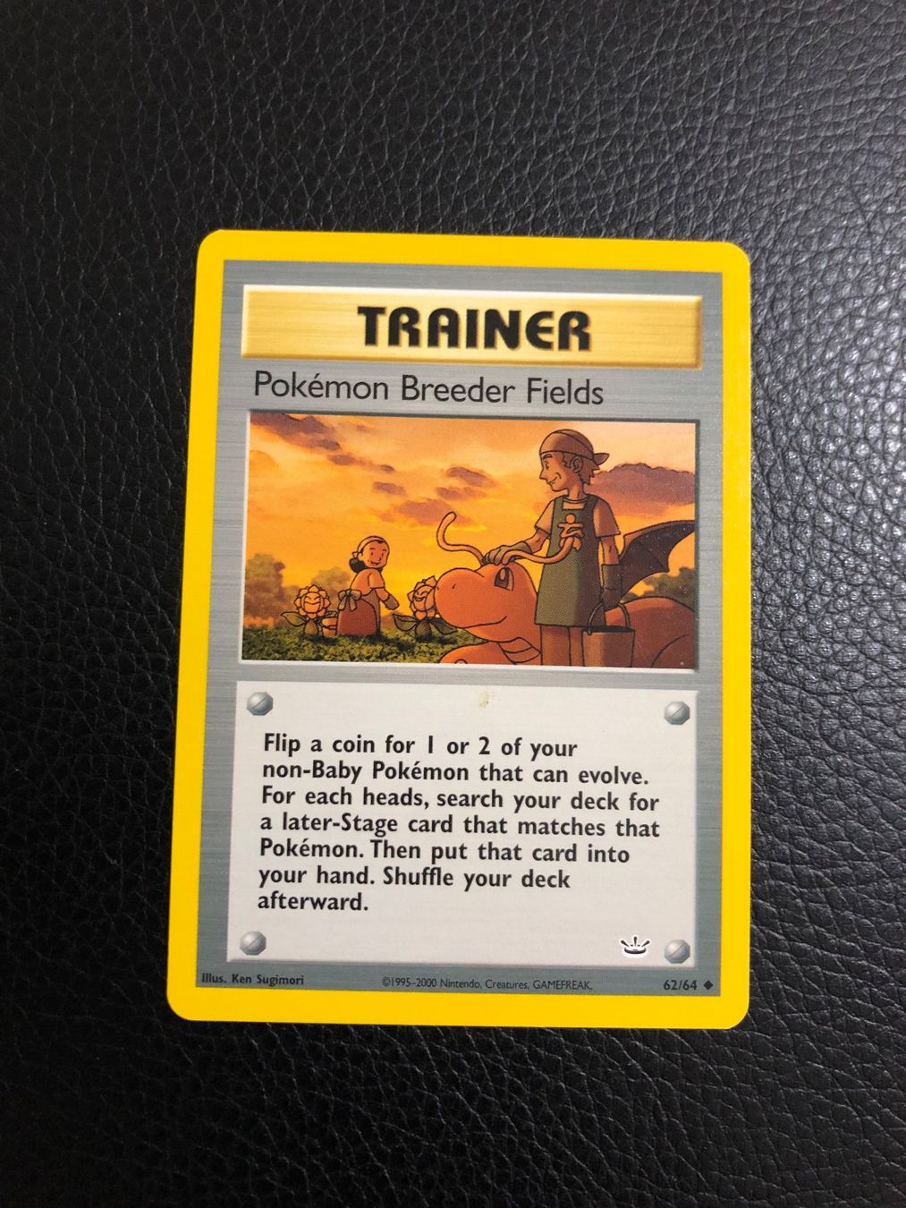 Pokémon Carte collezionabili: Neo Revelation - Pokémon Breeder Fields 62/64 Ab 1 – Usato da Paradiso venduto da Pkmn10