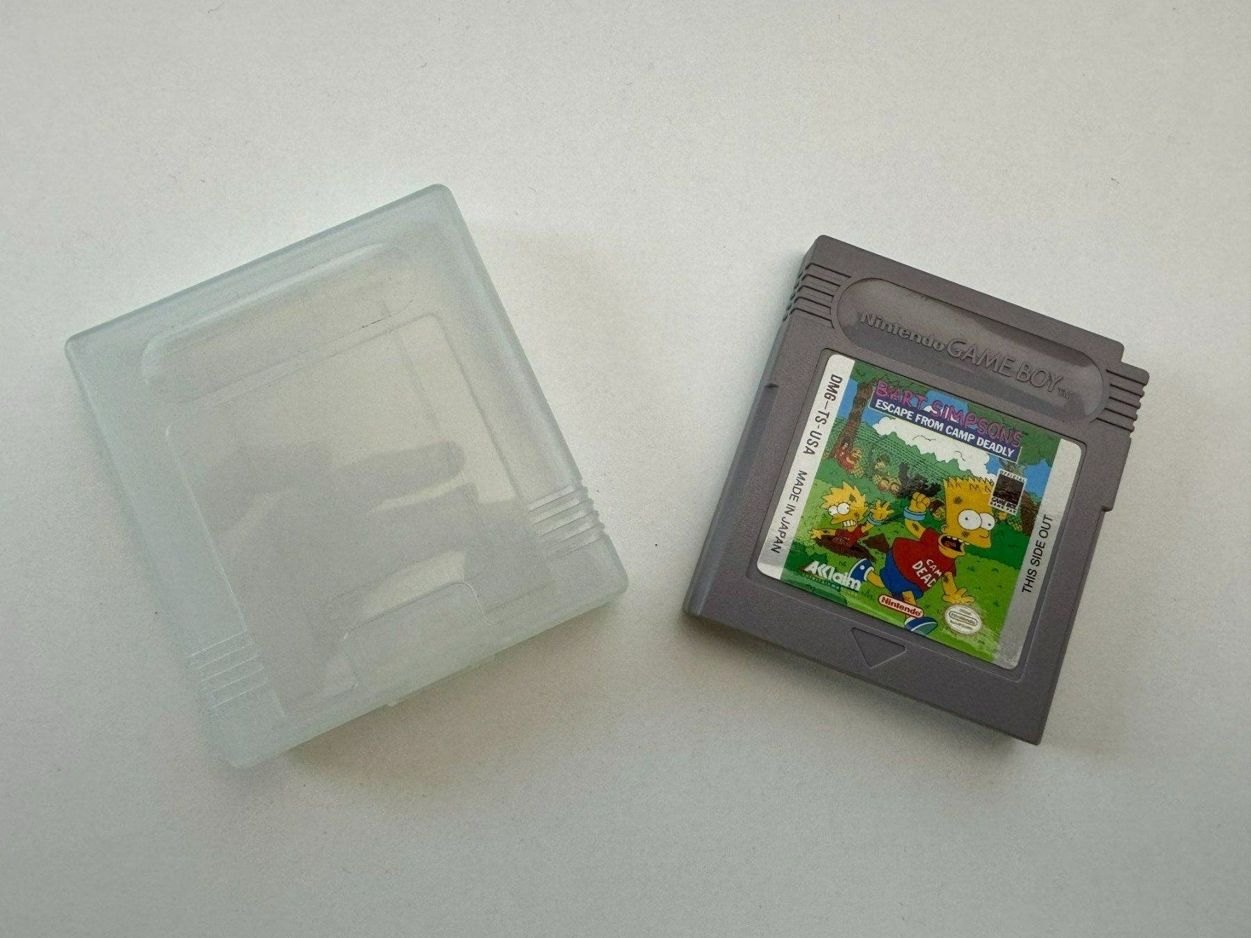 Nintendo Spiele: Bart Simpsons Escape from camp deadly für Gameboy – Gebraucht aus Othmarsingen von Oepfel