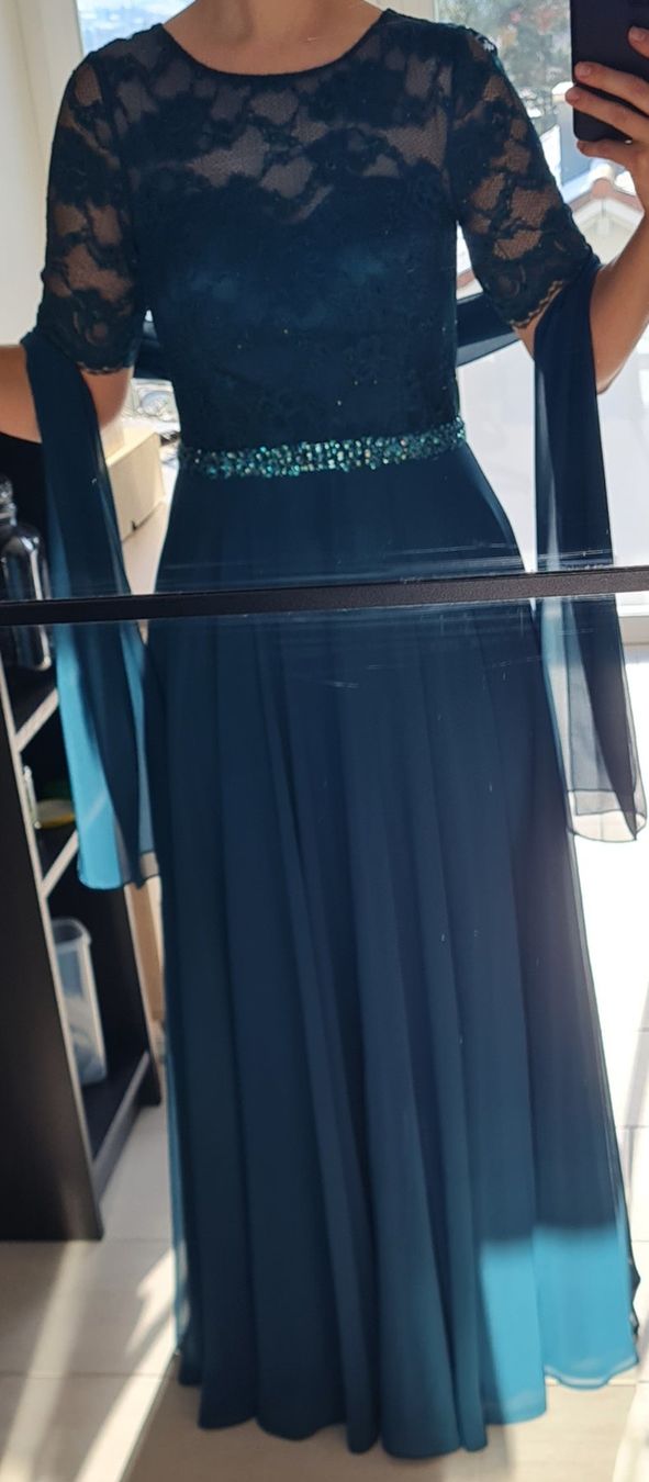 Kleider: Festliches Abendkleid, petrol – Gebraucht aus Würenlos von _arcangel 1