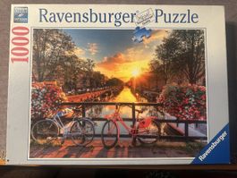 Puzzle Amsterdam 1000 Stk. von Ravensburger 