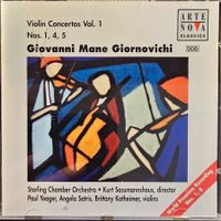 Giovanni Mane Giornovichi - Violin Concertos Vol. 1