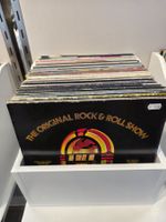 Händler Lot 75x Schallplatten von VG - NM /inkl. Holz BOX