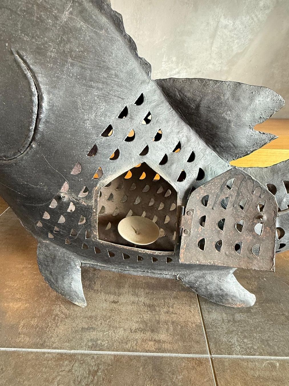 Portacandele: Handmade Painted metal candle holders – Usato da La Conversion venduto da chi_td5v 1
