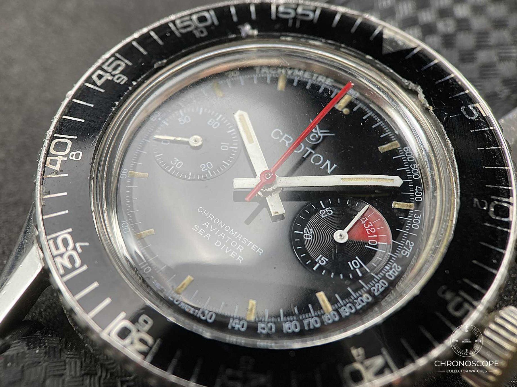 Tag Heuer Uhren: Croton CASD Chronograph Reference 105/9704 – Gebraucht aus Luzern von ChronoScope6004 3