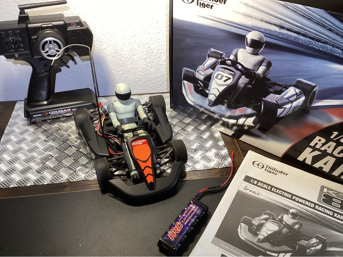 Thunder Tiger Modellismo RC: RC Kart Racing – Nuovo (secondo la descrizione) da Eggiwil venduto da M8Black 5