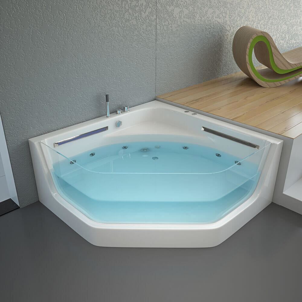 Whirlpool: 15833 - Whirlpool PECA - 150x150x55cm - WEISS – Nuovo e nell'imballaggio originale da Wallenwil venduto da toesstal-vertrieb