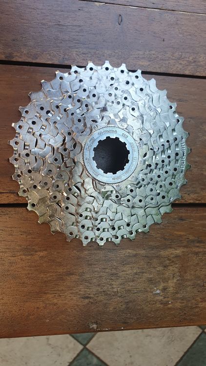 Cassette Vélo VTT Shimano Alivio HG400 9v – 11-34 Dents, Acier, Neuve
