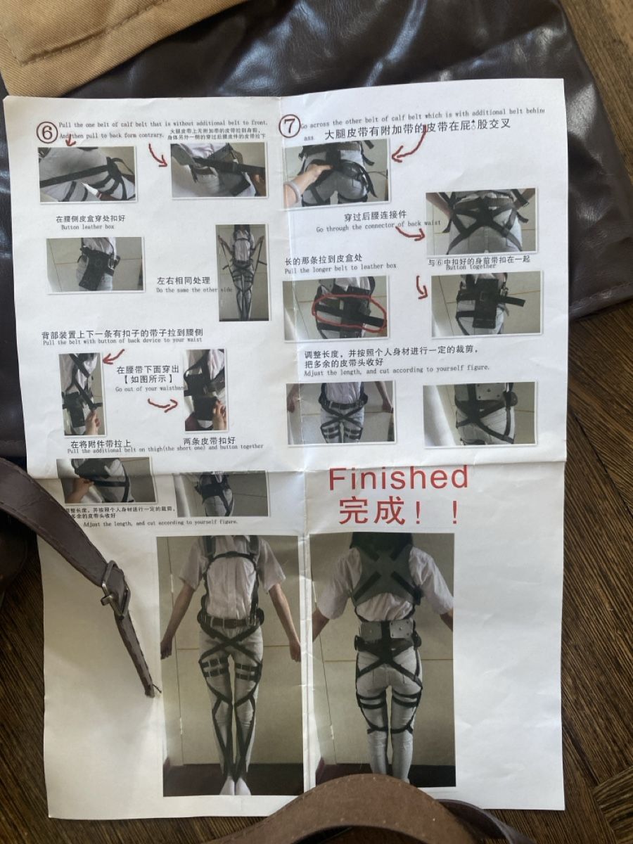 Costumi: Hansi Cosplay Attack of Titans – Usato da Ipsach venduto da Leeloolynn 1