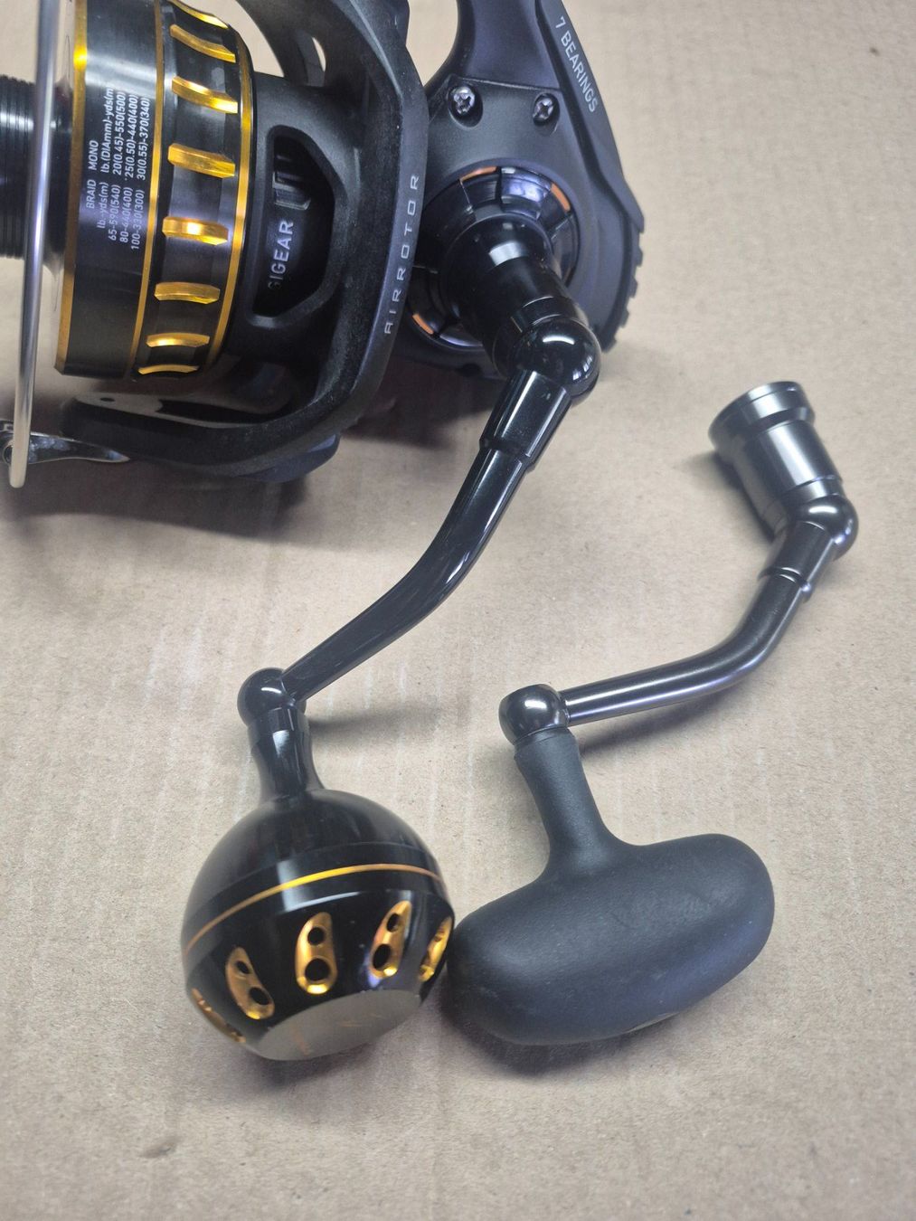 Daiwa Rollen & Spulen: Daiwa 8000BG mit Gomexus Power Kurbel – Gebraucht aus Bigenthal von FSB1 3