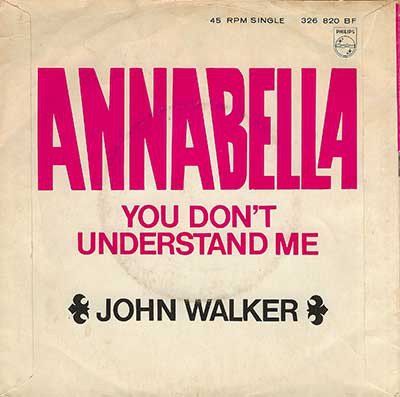 Dischi in vinile: Walker John - Annabella  (7"-NL) – Usato da Romanshorn venduto da and_2nf7 1