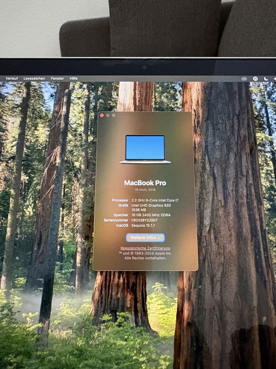 Apple Notebook: MacBook pro 15 Zoll – Usato da Oberriet SG venduto da vaskartely 2
