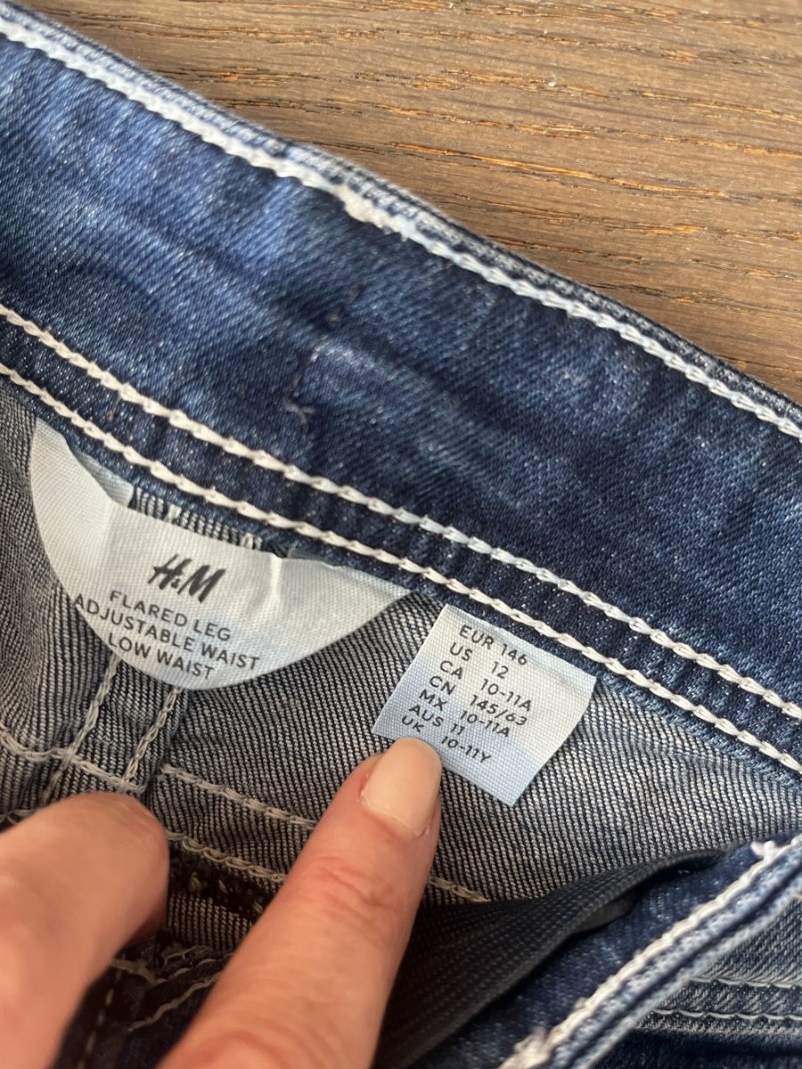 H&M Hosen: Jeans bootcut H&M 146 – Gebraucht aus gland von Moral 2