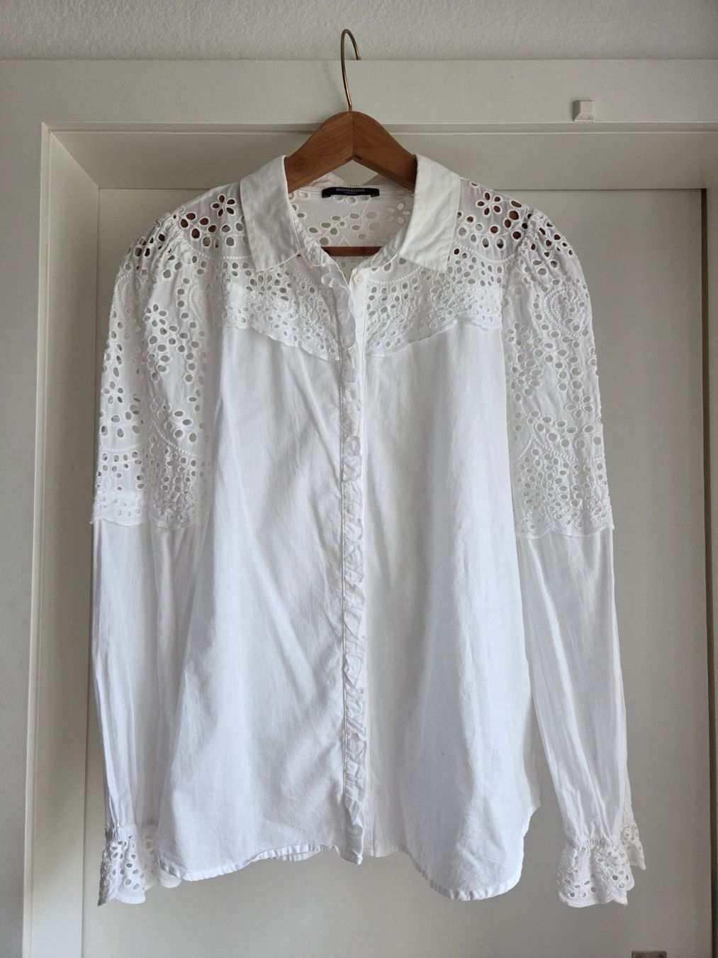 Camicette: Bluse Spitzen, weiss, Baumwolle – Usato da Fislisbach venduto da Maieriisli25 2