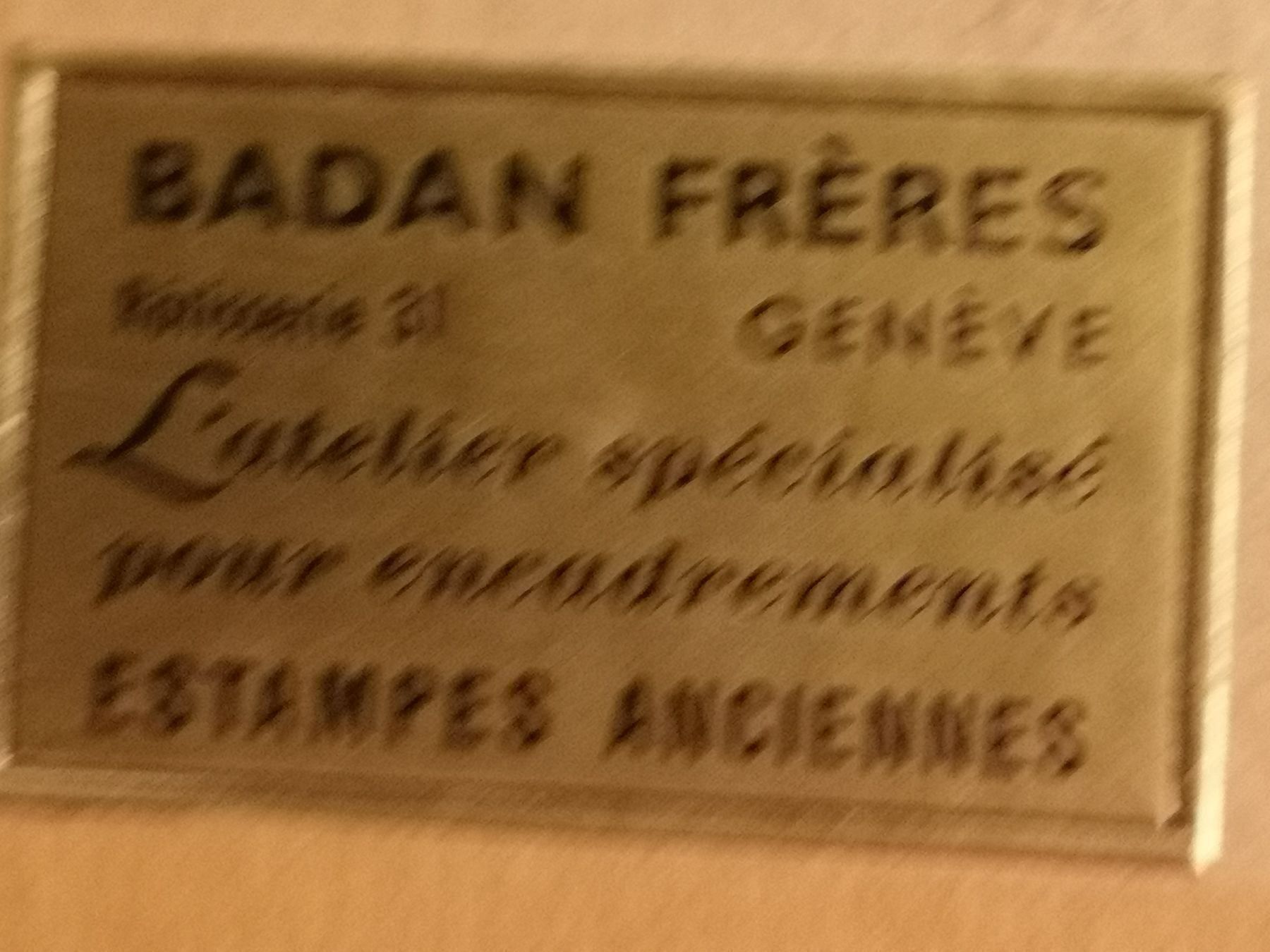 Gemälde: ALBERT VON ESCHER (1833-1905) Signé – Gebraucht aus Genève von Qanil77 5