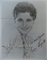 Lina Basquette (1907-1994) Schauspielerin - sign. Grossfoto