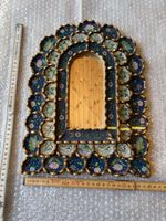 Miroir mural vintage cloisonné / émaillé