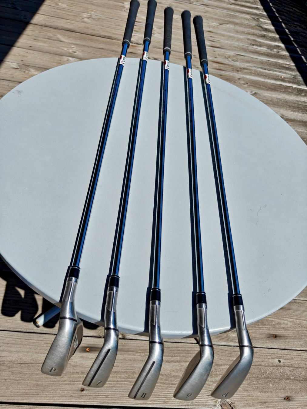 Taylor Made Mazze & Set: Taylor Made Stealth Eisenset A, P, 9, 8, 7 – Usato da Lyssach venduto da alain37 3