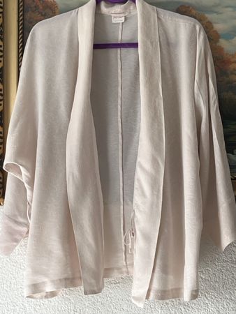 Phil Claire Seide Kimono Jacke.FrischGereinigt,GrM,Top Zu