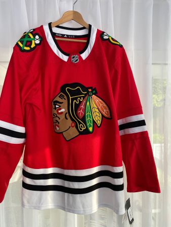 Chicago Blackhawks Trikot Gr. 52 Adidas NHL Hockey Shirt ...