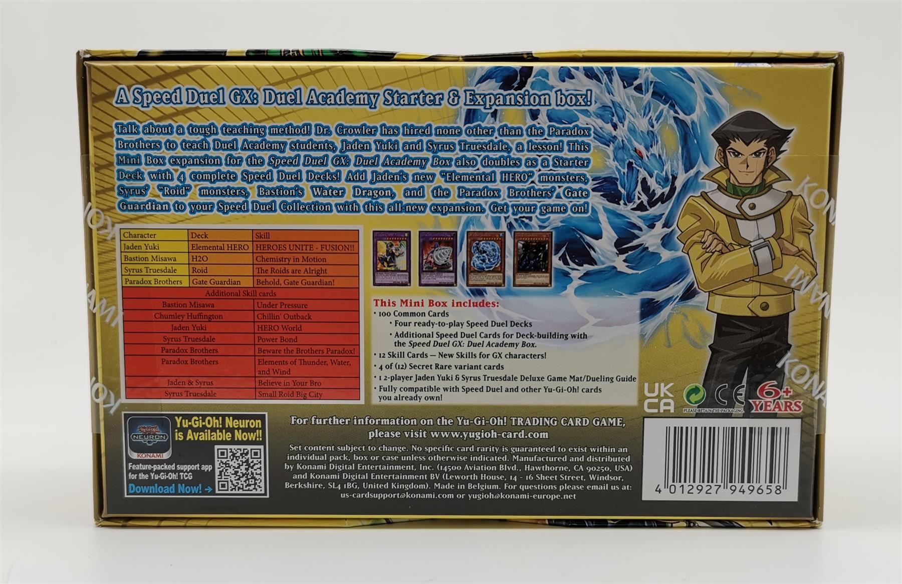 Sammelbilder & Trading cards: Yu-Gi-Oh-Speed Duel GX Midterm Paradox/E – Neu und originalverpackt aus Niederglatt ZH von RetroBros 3