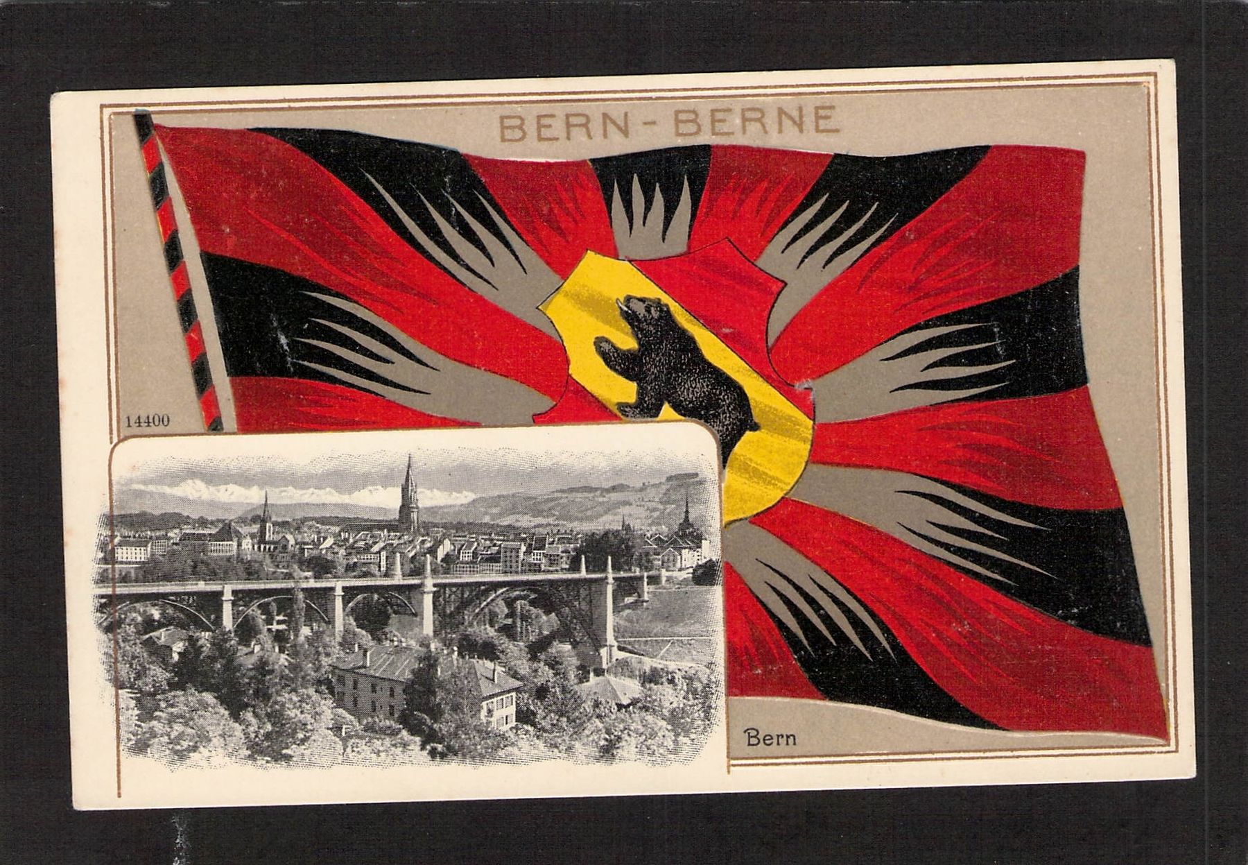 Cartoline postali: Prägekarte  Bern - Berne , Bern – Usato da Reichenburg venduto da Pipo-67